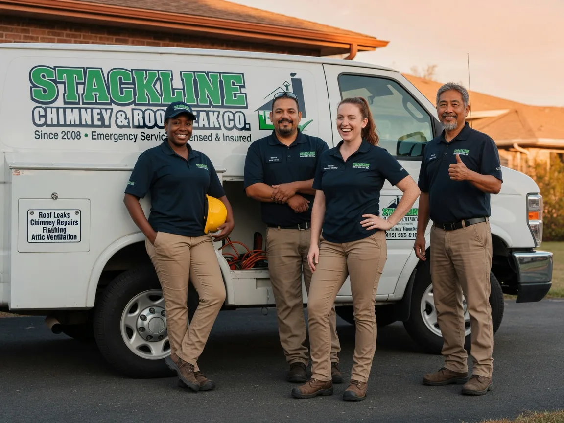 Chimney flashing repair company in Alamance, NC